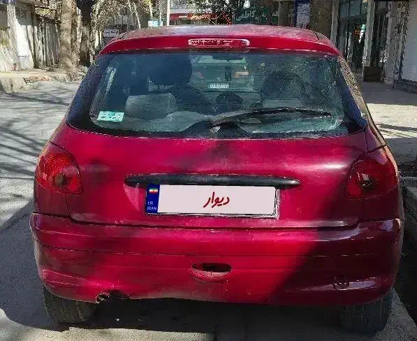 ۲۰۶ مدل ۸۲|خودرو سواری و وانت|اقلید, |دیوار