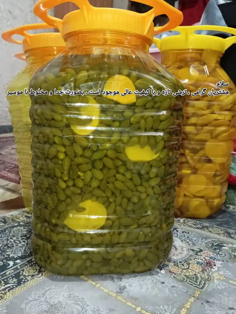 ترشی ابوجهل و بی بی کورن|خوردنی و آشامیدنی|قم, پردیسان|دیوار