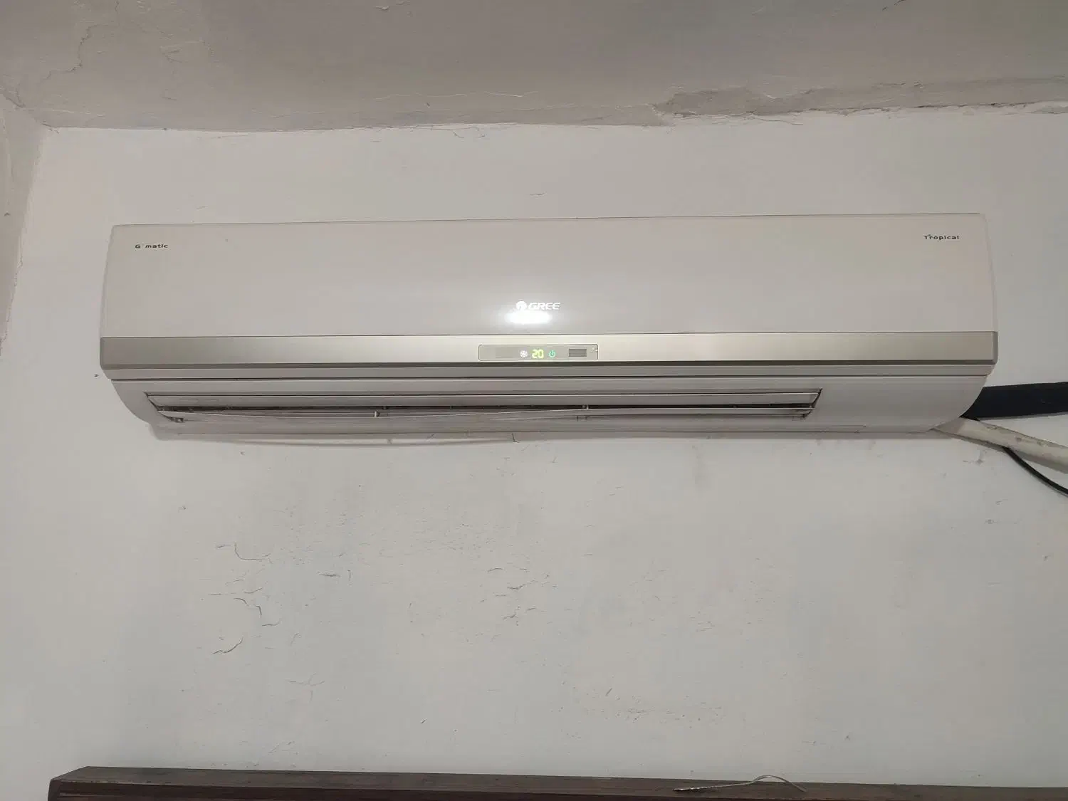 اسپیلت 30هزار گری|کولر گازی و فنکوئل|جیرفت, |دیوار