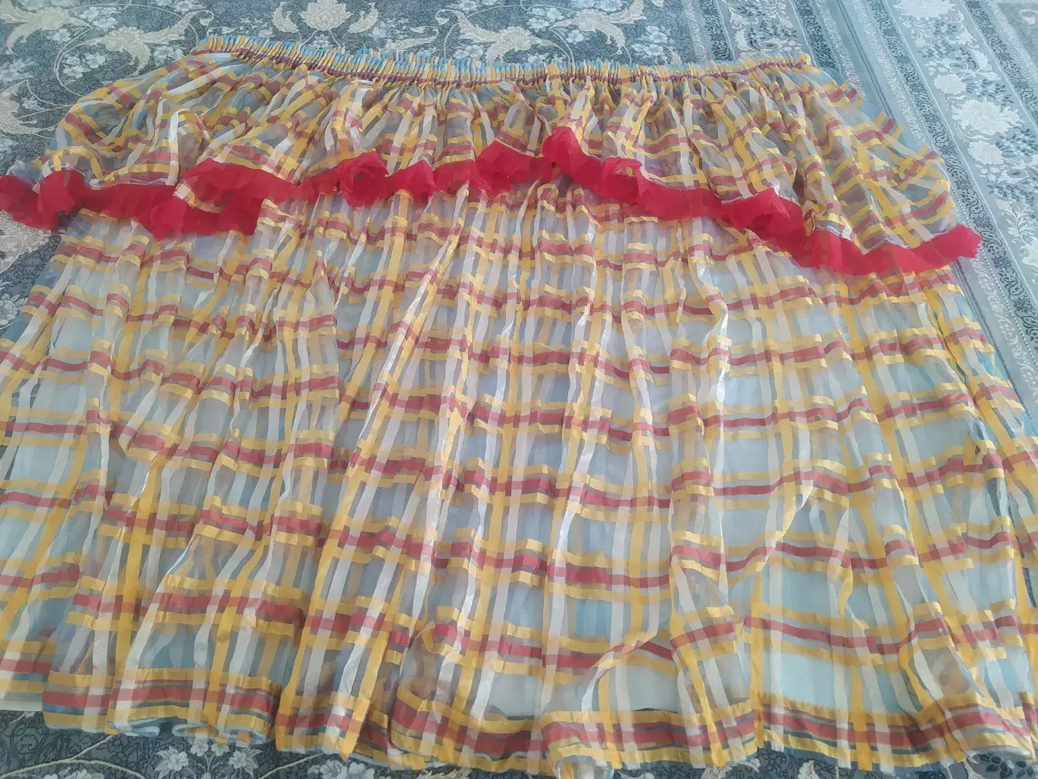 پرده همراه با آستر|پرده، رانر، رومیزی|ایلام, |دیوار