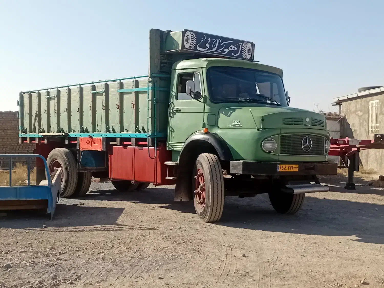 تک باری|خودرو سنگین|زاوه, |دیوار