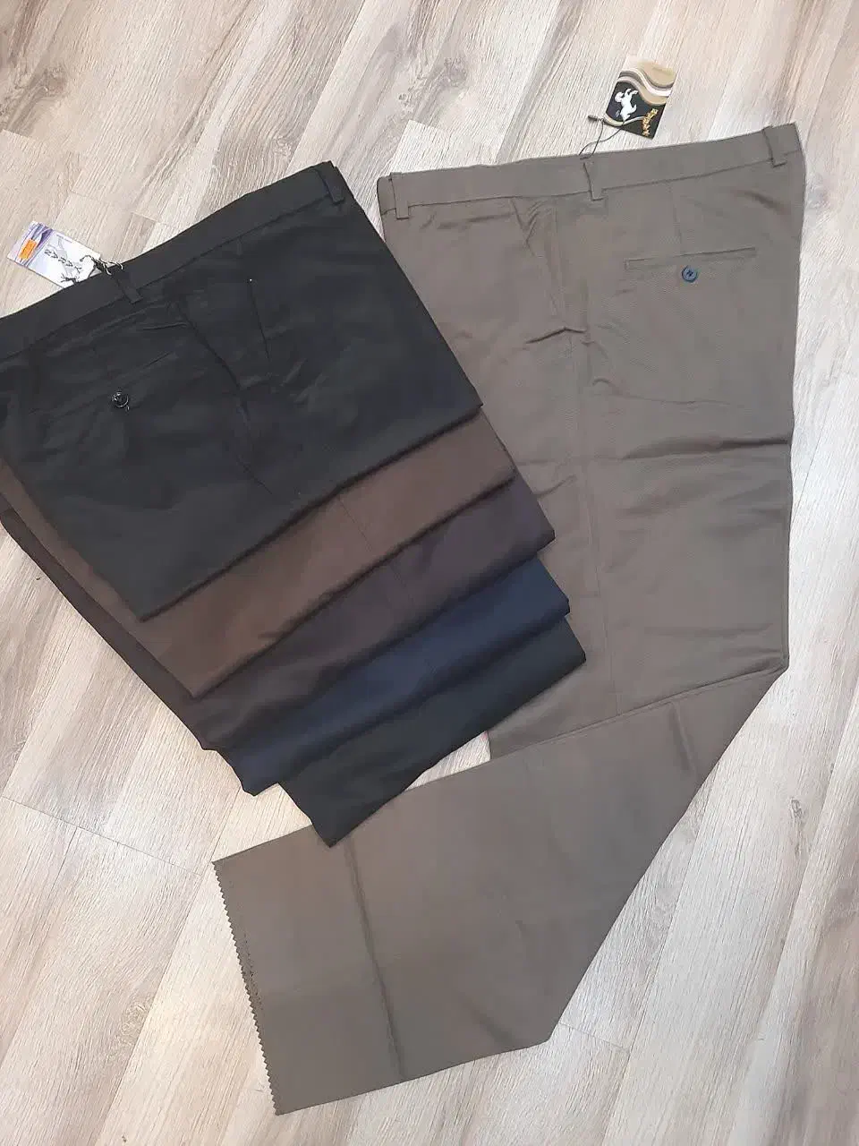 شلوار پارچه ای ریلی مردانه/فروش با چک بدون سود|لباس|قم, حاج خلیل|دیوار