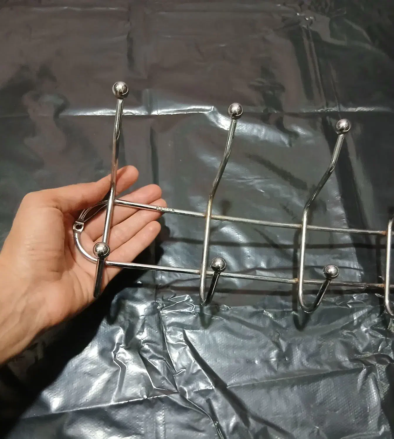 چوب لباسی و نظم دهنده کابینت|بندرخت و رختآویز|پاکدشت, پاکدشت (مامازند)|دیوار