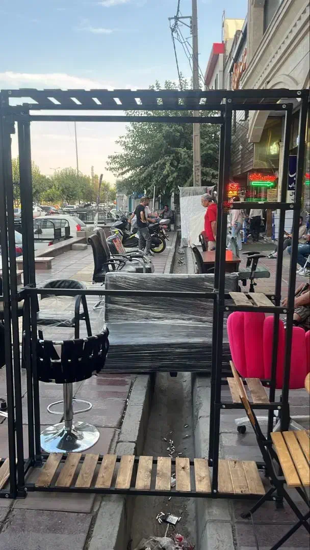 کاملیا بند رخت اویز قفسه دار۷۸|بندرخت و رختآویز|اهواز, پادادشهر|دیوار