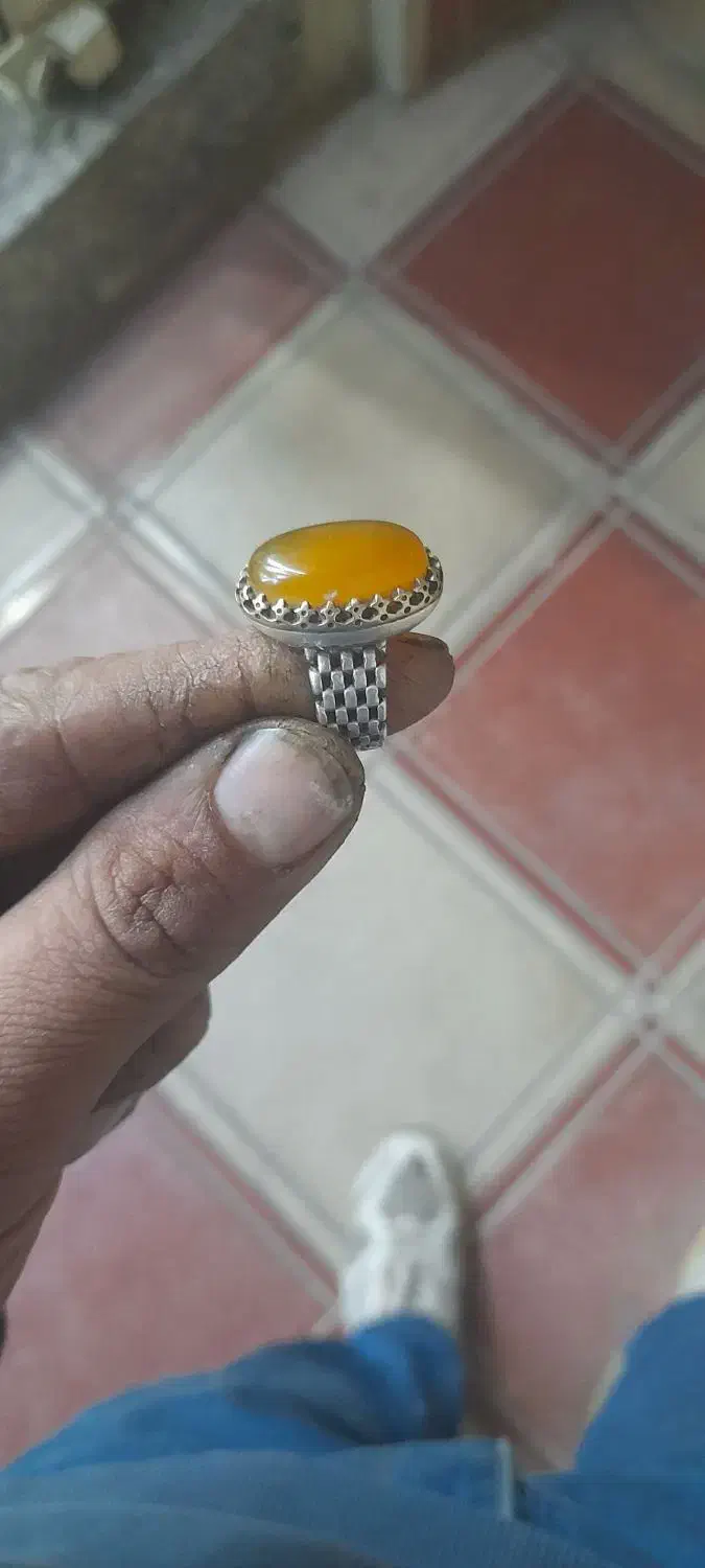 انگشتر فیروزه وشرف الشمس دعادار تسبیح شاه مقصود|جواهرات|گنبد کاووس, |دیوار