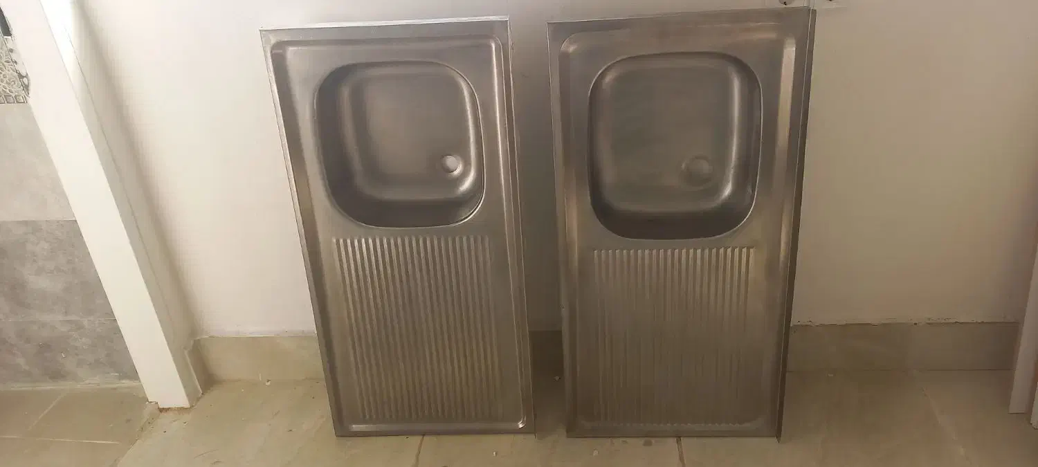 فروش2عدد سینک ظرفشویی استیل البرز|مصالح و تجهیزات ساختمان|شوش, |دیوار