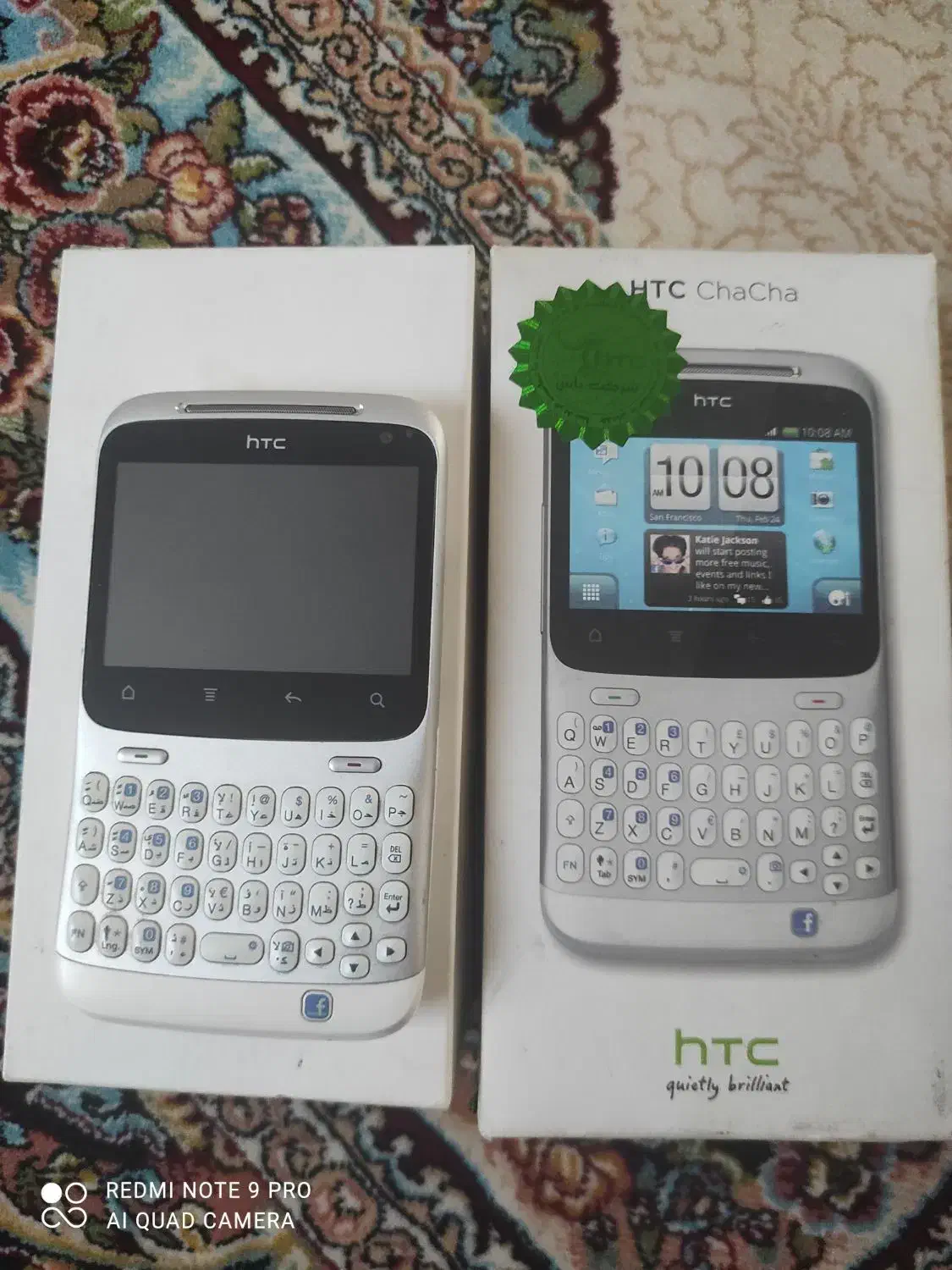 گوشی HTC اصل‌تایوان‌مدل چاچا a810eدرحد نو کلکسیون|موبایل|سنندج, |دیوار