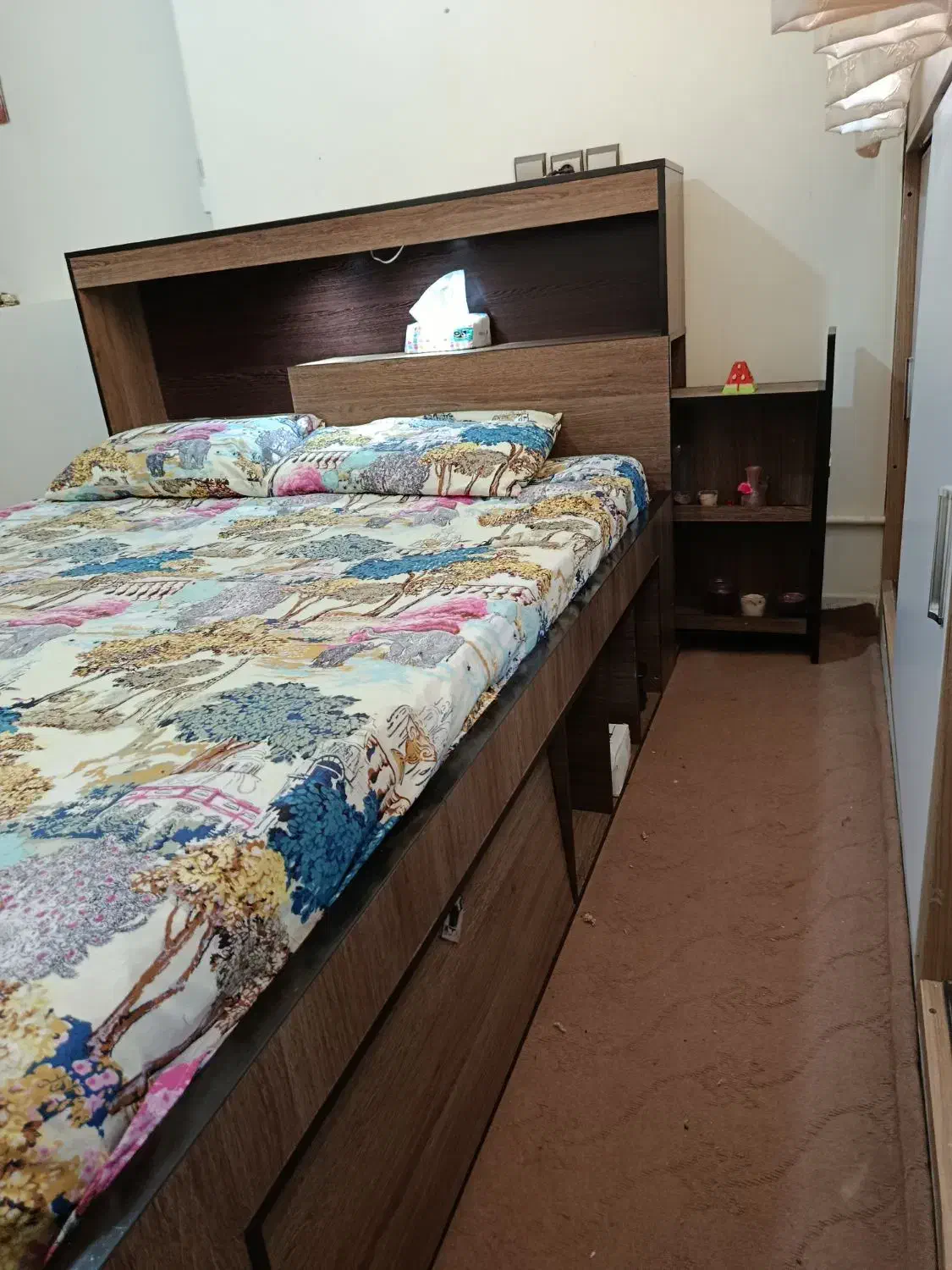 تخت دونفره|تخت و سرویس خواب|خمینیشهر, |دیوار