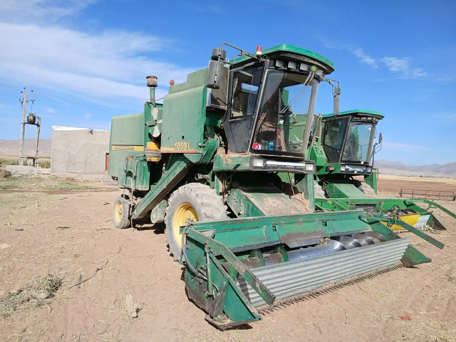 کمباین جاندیر|ماشینآلات صنعتی|شاهنجرین, |دیوار