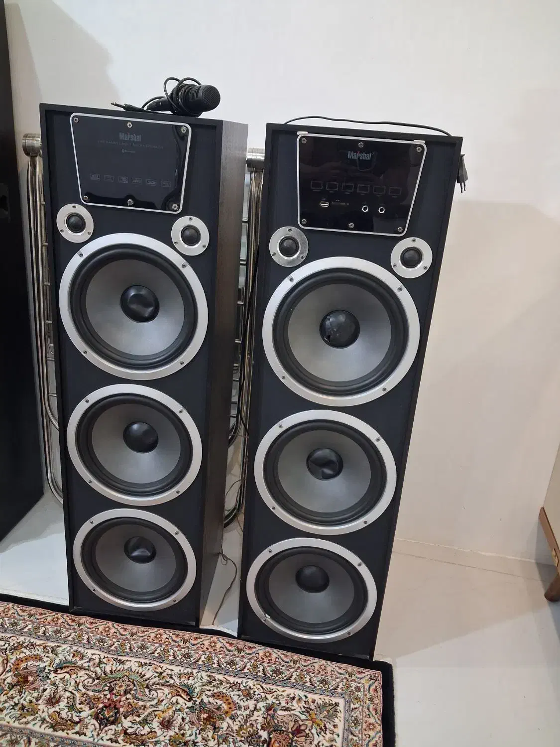 اسپیکر مارک مارشال ارتفاع صد|سیستم صوتی خانگی|قزوین, |دیوار