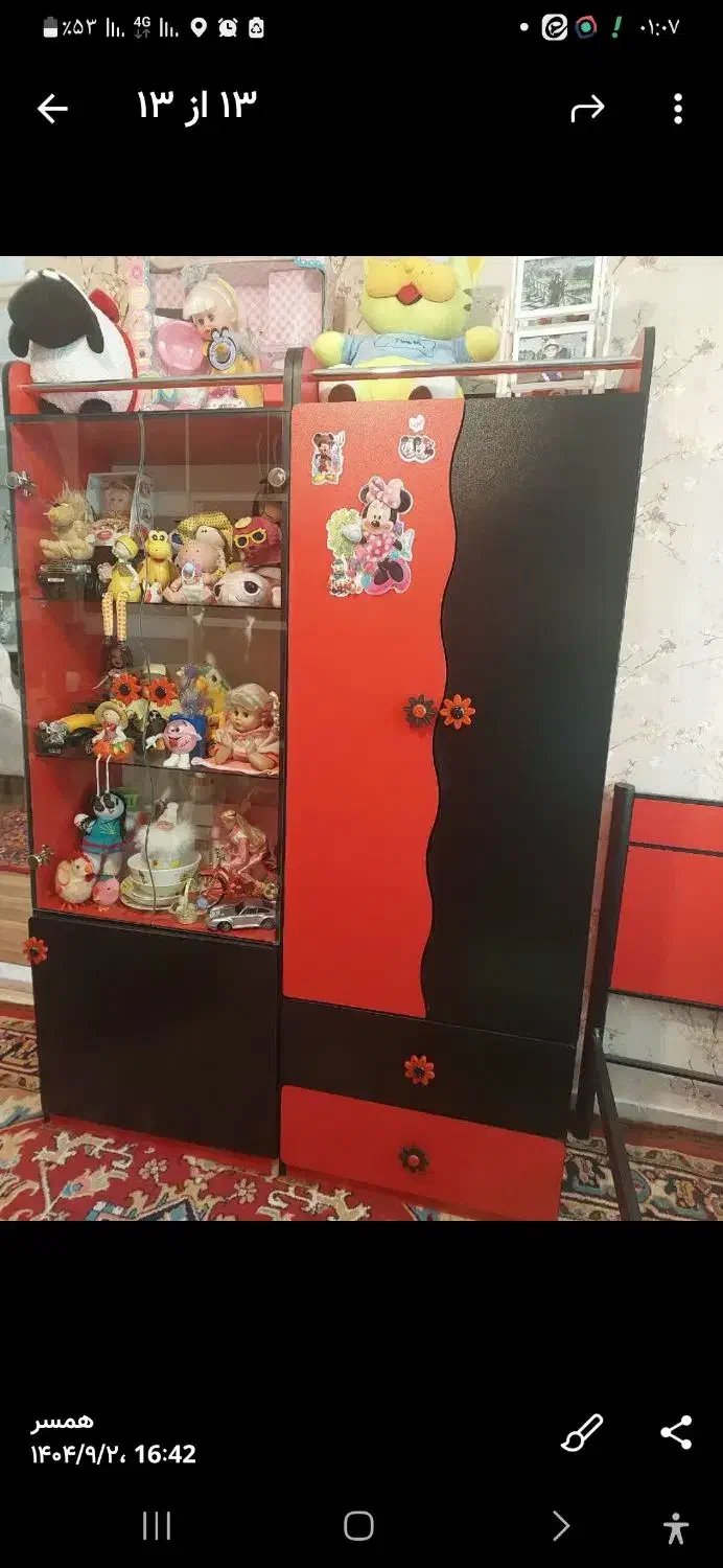 کمد بچه گانه|جاکفشی، کمد، دراور|تبریز, |دیوار