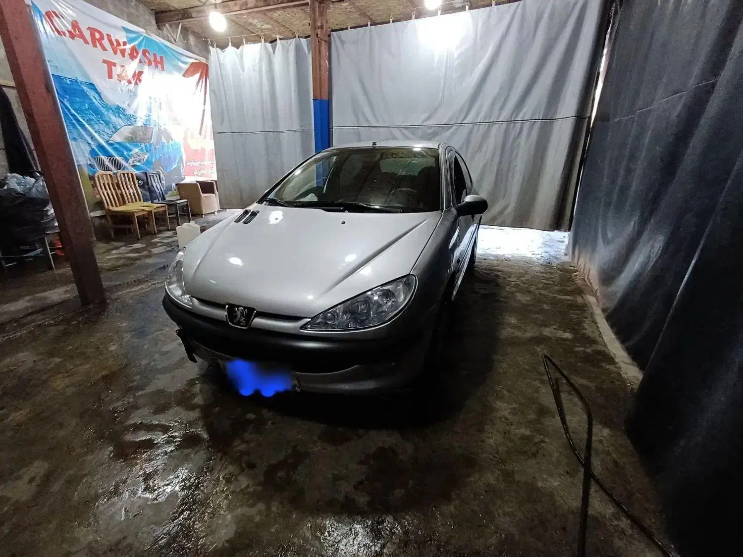 پژو ۲۰۶ فرانسه اتاق وارداتی در حد|خودرو سواری و وانت|چالوس, |دیوار