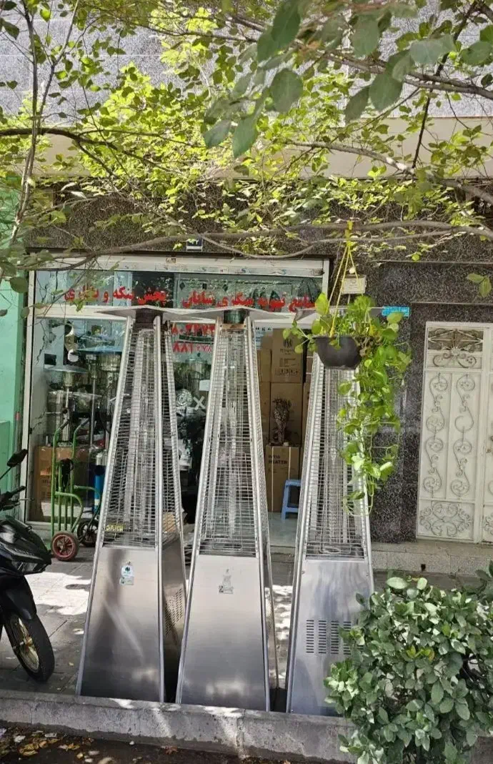 بخاری هیتر گازی قارچی هرمی کپسولی شهر فضای باز|بخاری، هیتر، شومینه|تهران, حر|دیوار
