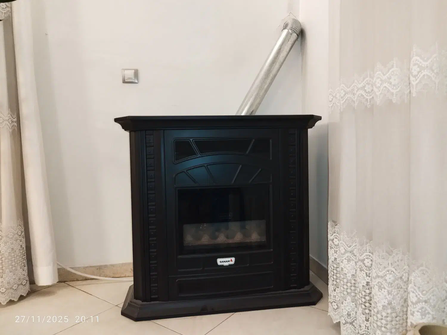 بخاری شومینه‌ای صنام|بخاری، هیتر، شومینه|تهران, وردآورد|دیوار