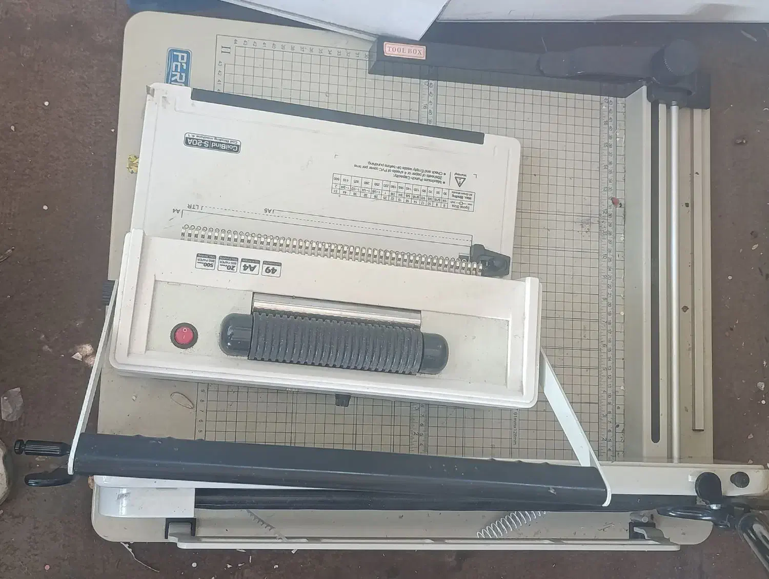 دستگاه برش فنرزنی|لوازم التحریر|جیرفت, |دیوار