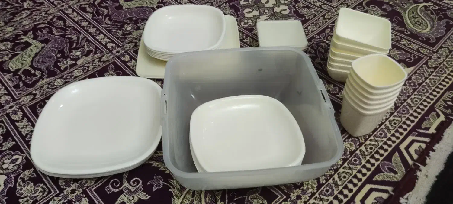 سرویس مسافرتی|ظروف نگهدارنده، پلاستیکی، یک‌بارمصرف|زنجان, |دیوار