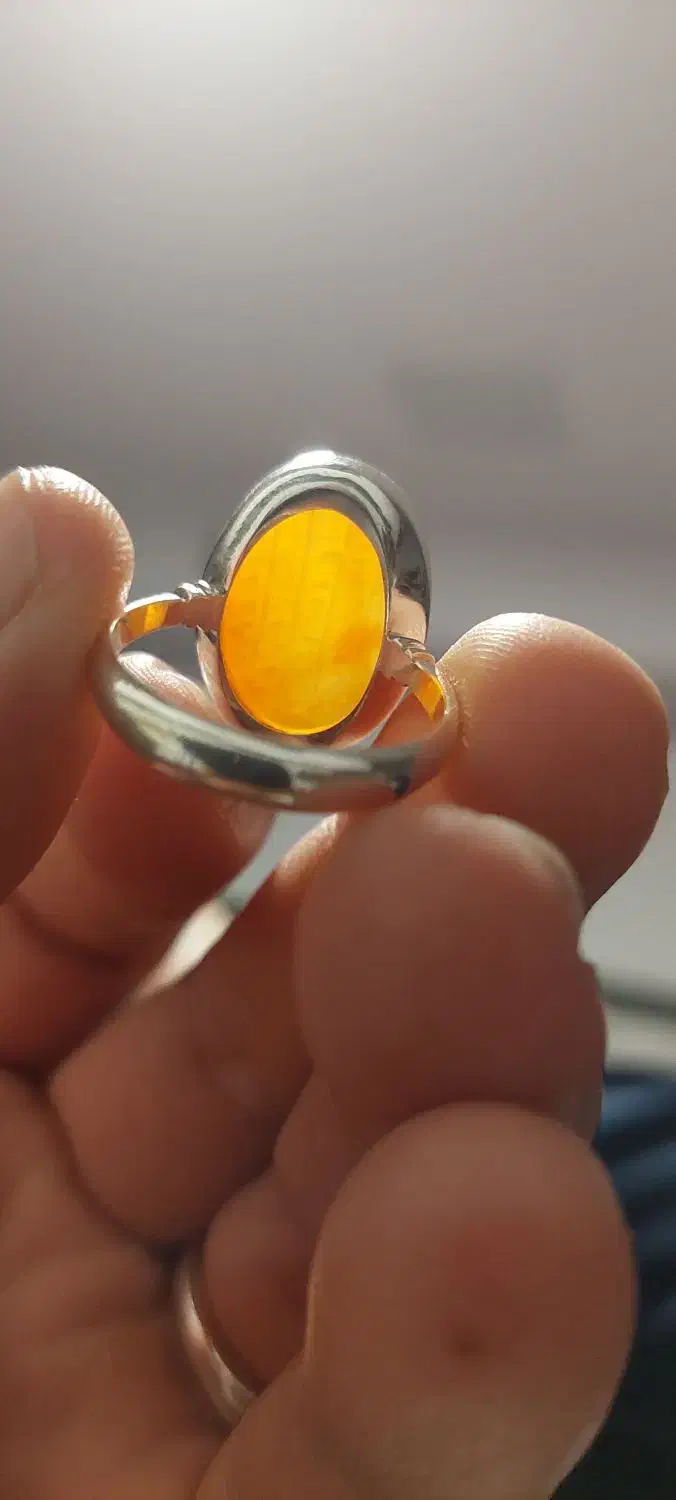 انگشتر حرز خاتم قاجاری|جواهرات|میبد, |دیوار