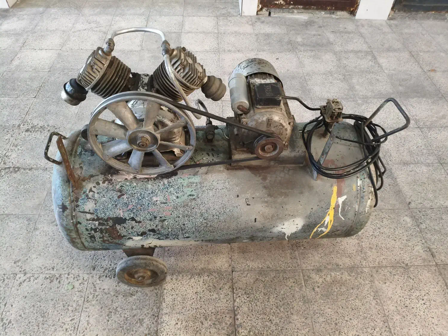 کمپرسور پمپ باد ترکمتر اچار درجه  سنگ فرز بوش اصلی|ابزارآلات|زنجان, |دیوار