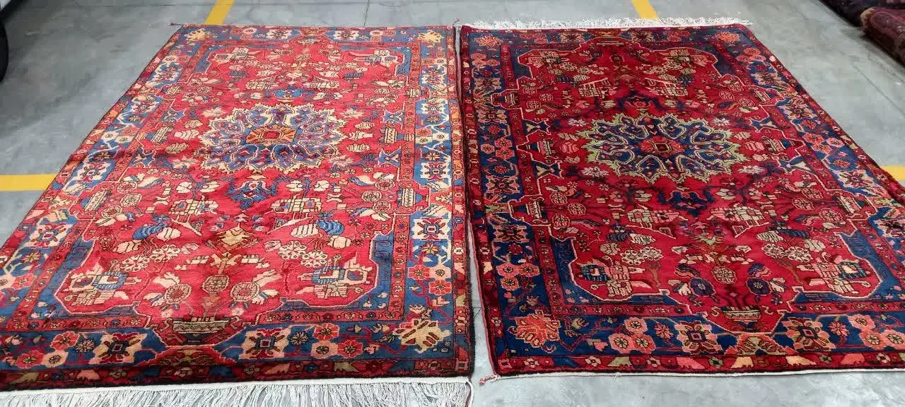 انواع قالیچه های نهاوند و قشقایی|فرش|قم, باغ کرباسی|دیوار