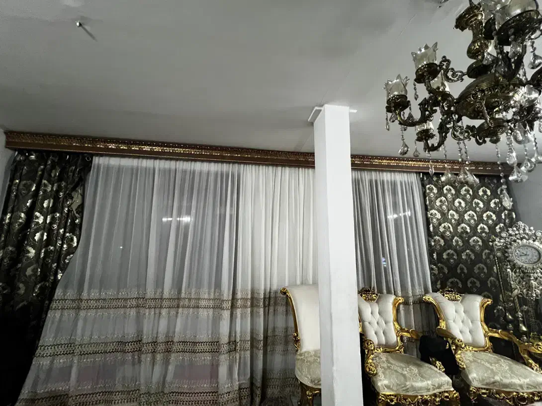 پرده و قاب و دستک پرده|پرده، رانر، رومیزی|مشهد, مصلی (کارمندان اول)|دیوار