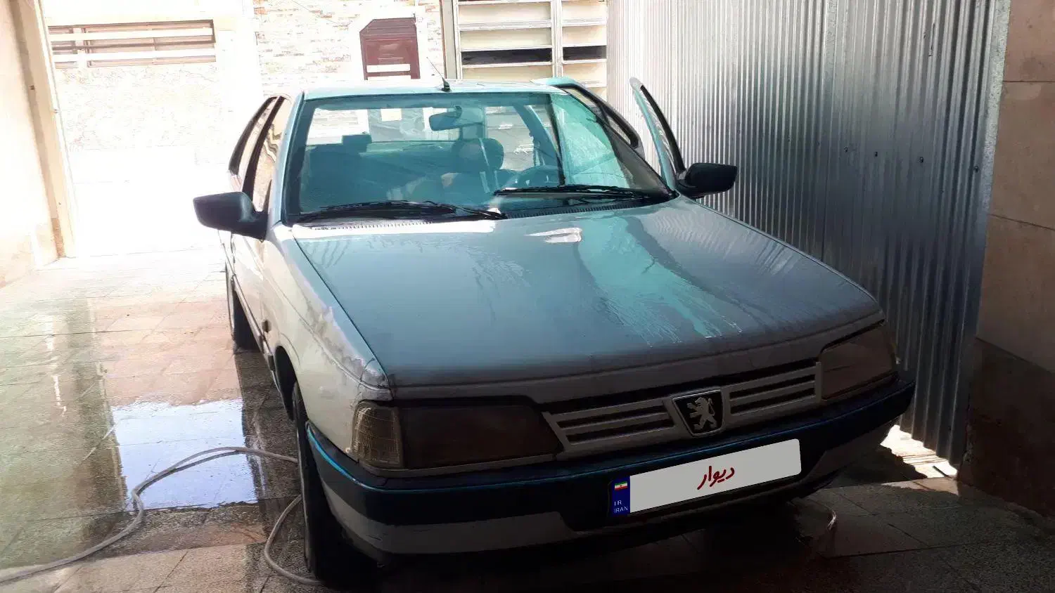 پژو ۴۰۵ نقره ای دو گانه کارخانه|خودرو سواری و وانت|خمینیشهر, |دیوار