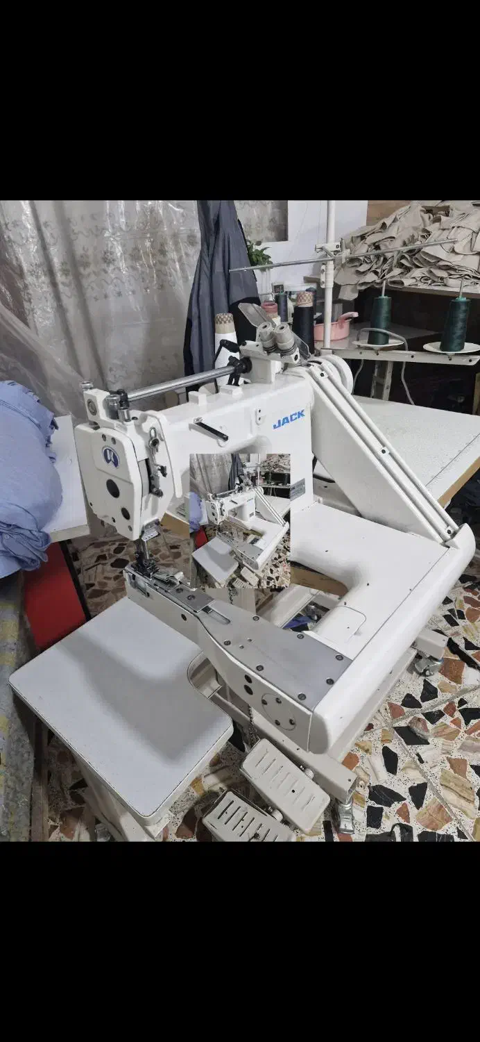 دوسوزنه کابویی جک غلطک دار|چرخ خیاطی و ریسندگی|کهریزک, |دیوار