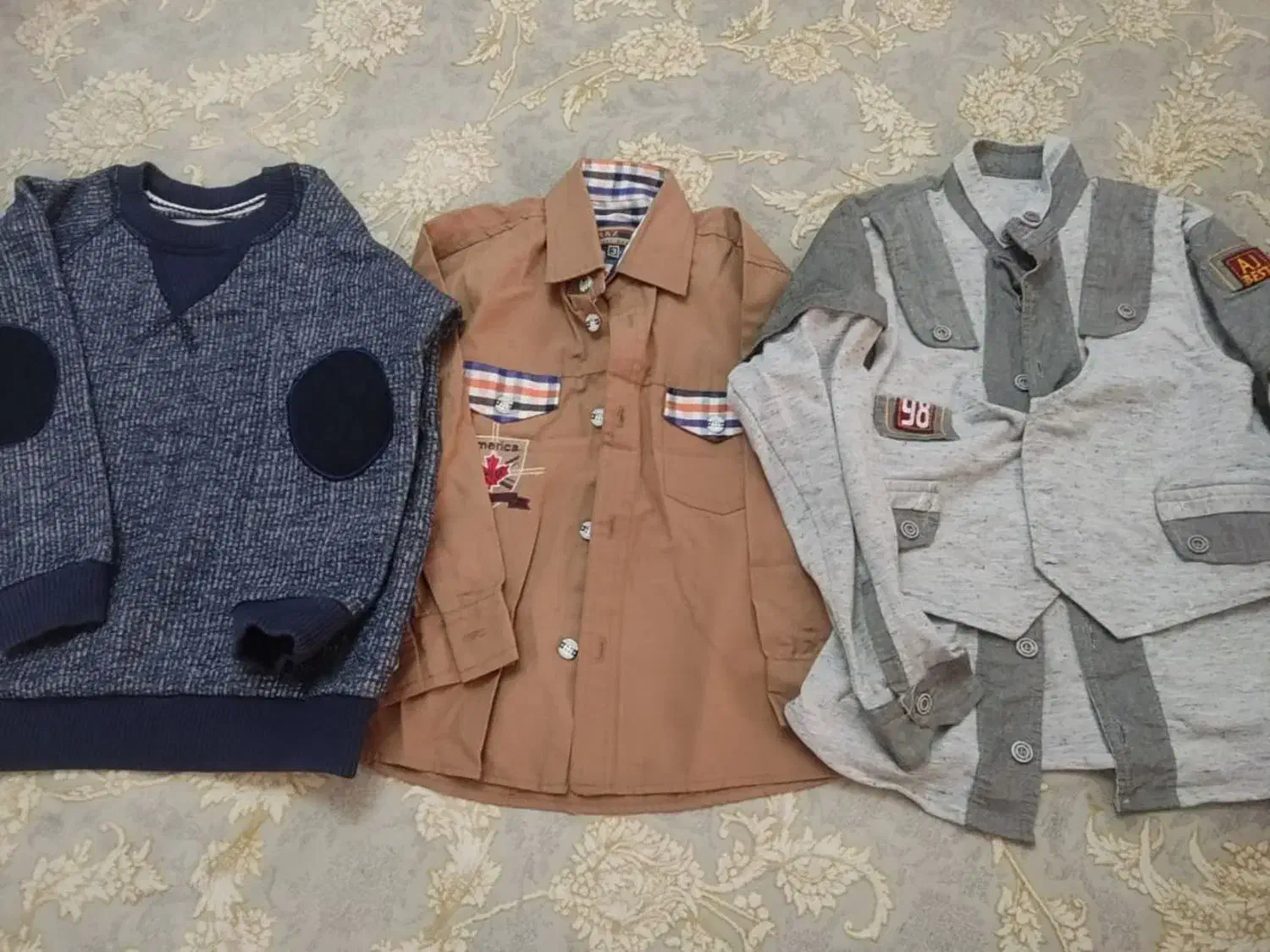 کت تک پسرانه با پیراهن|لباس|فردیس, منظریه|دیوار