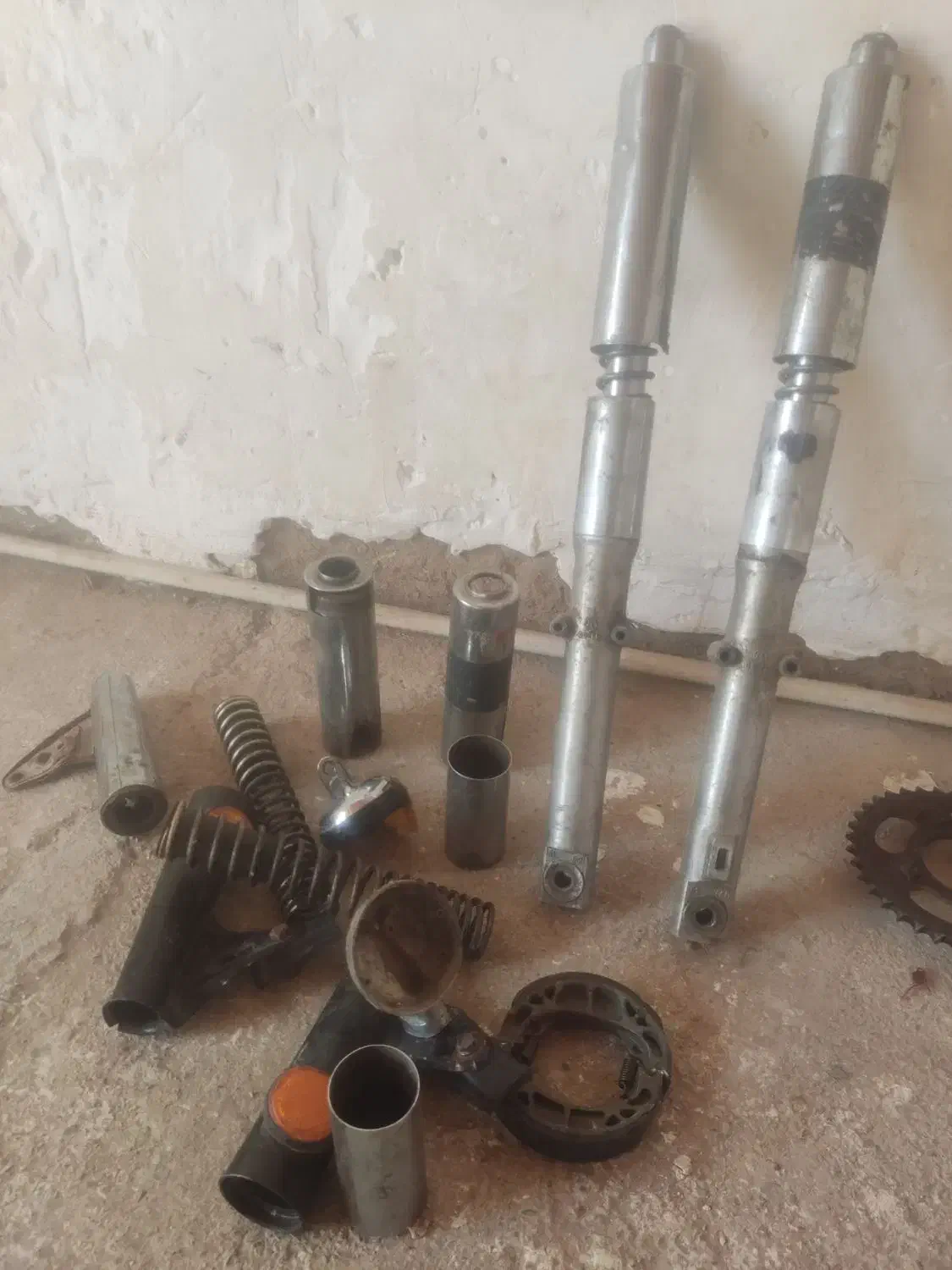 کمک جلو موتور گرد با زنجیر تریل اصل ژاپن|قطعات یدکی و لوازم جانبی|زاهدان, |دیوار