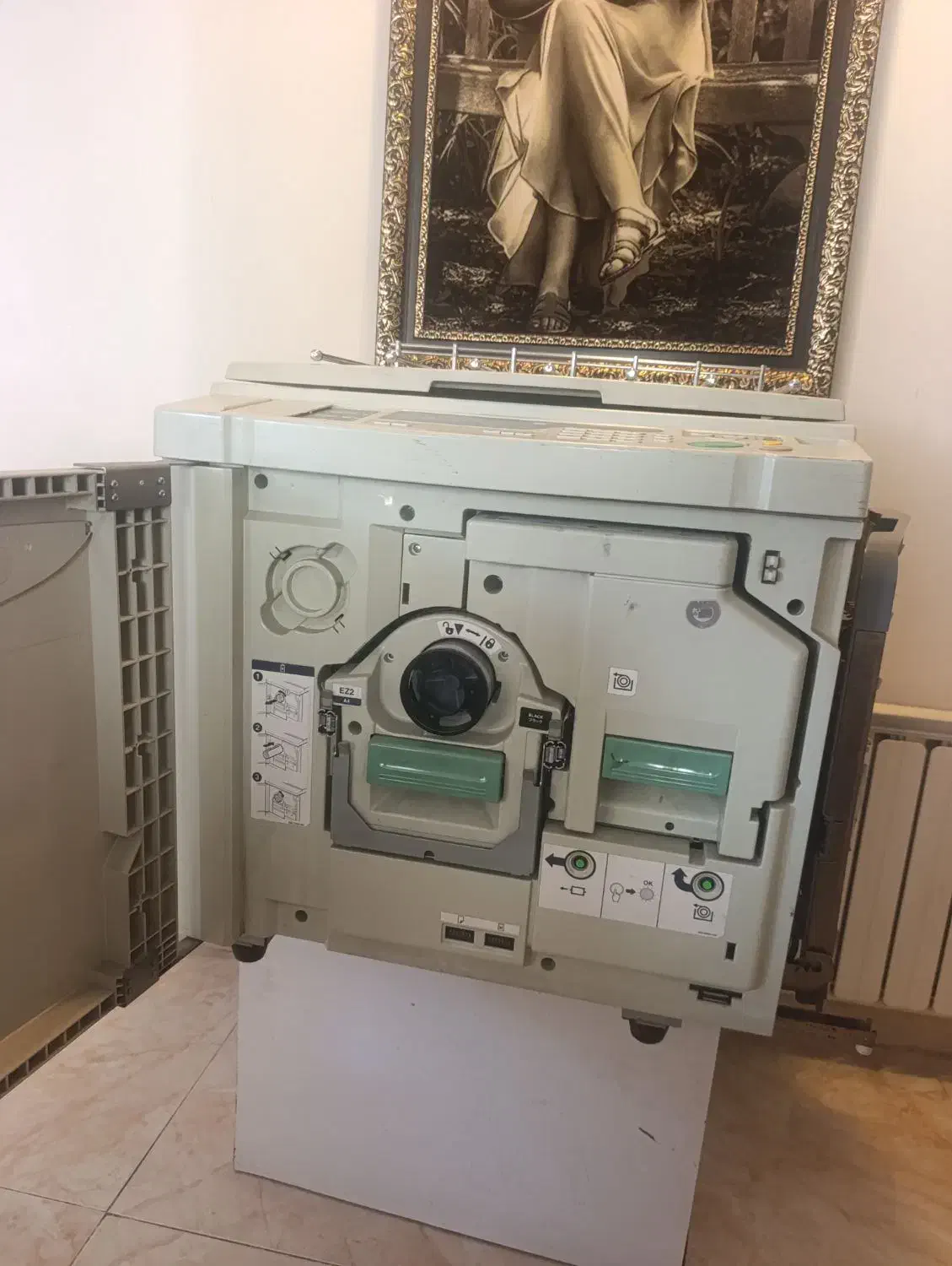 ریسو ez200 در حد نو|پرینتر، اسکنر، کپی، فکس|شهریار, رنگرز|دیوار