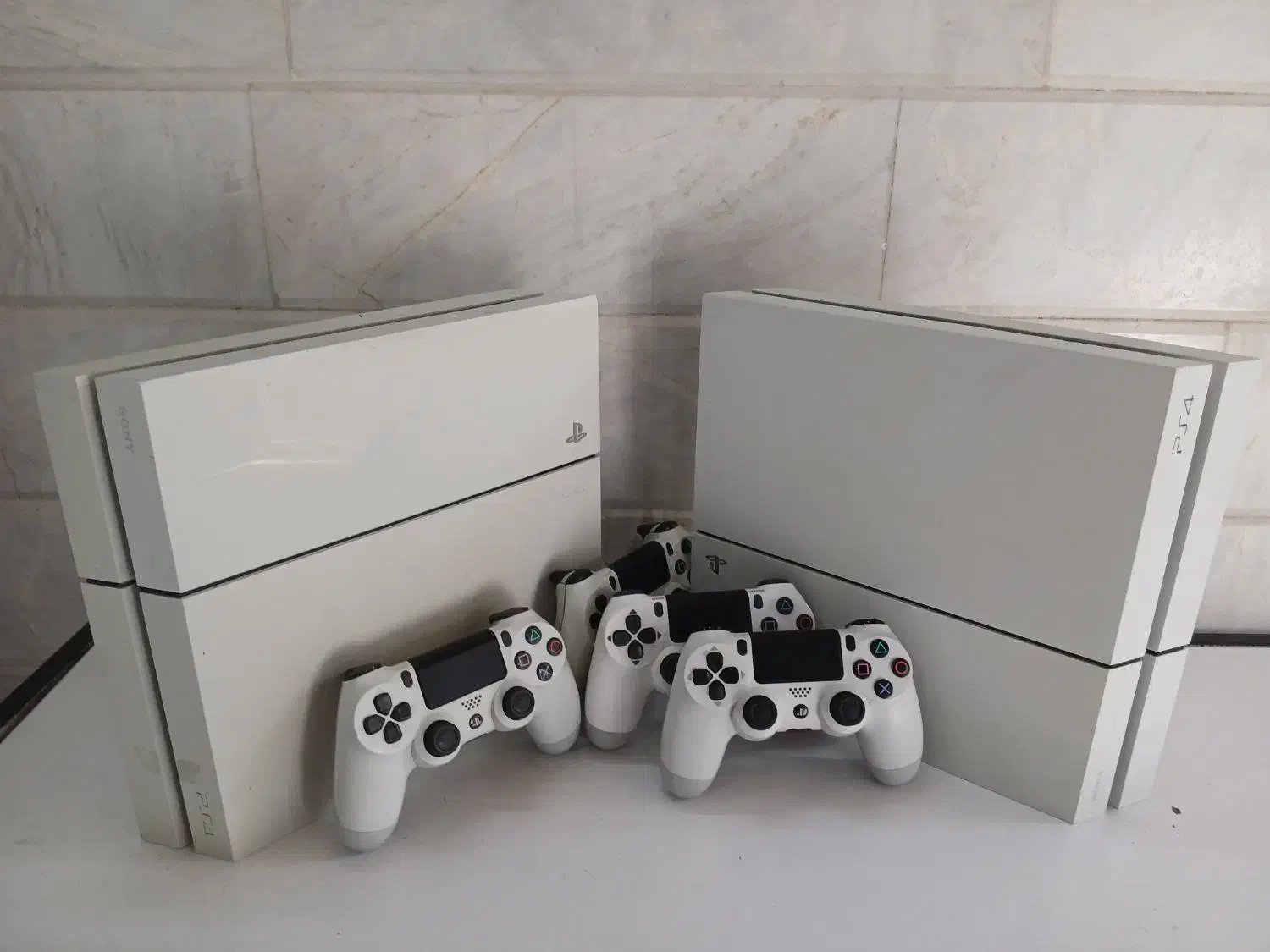 سونی 4 فت سفید|کنسول، بازی ویدئویی و آنلاین|قم, شهرک امام حسین|دیوار