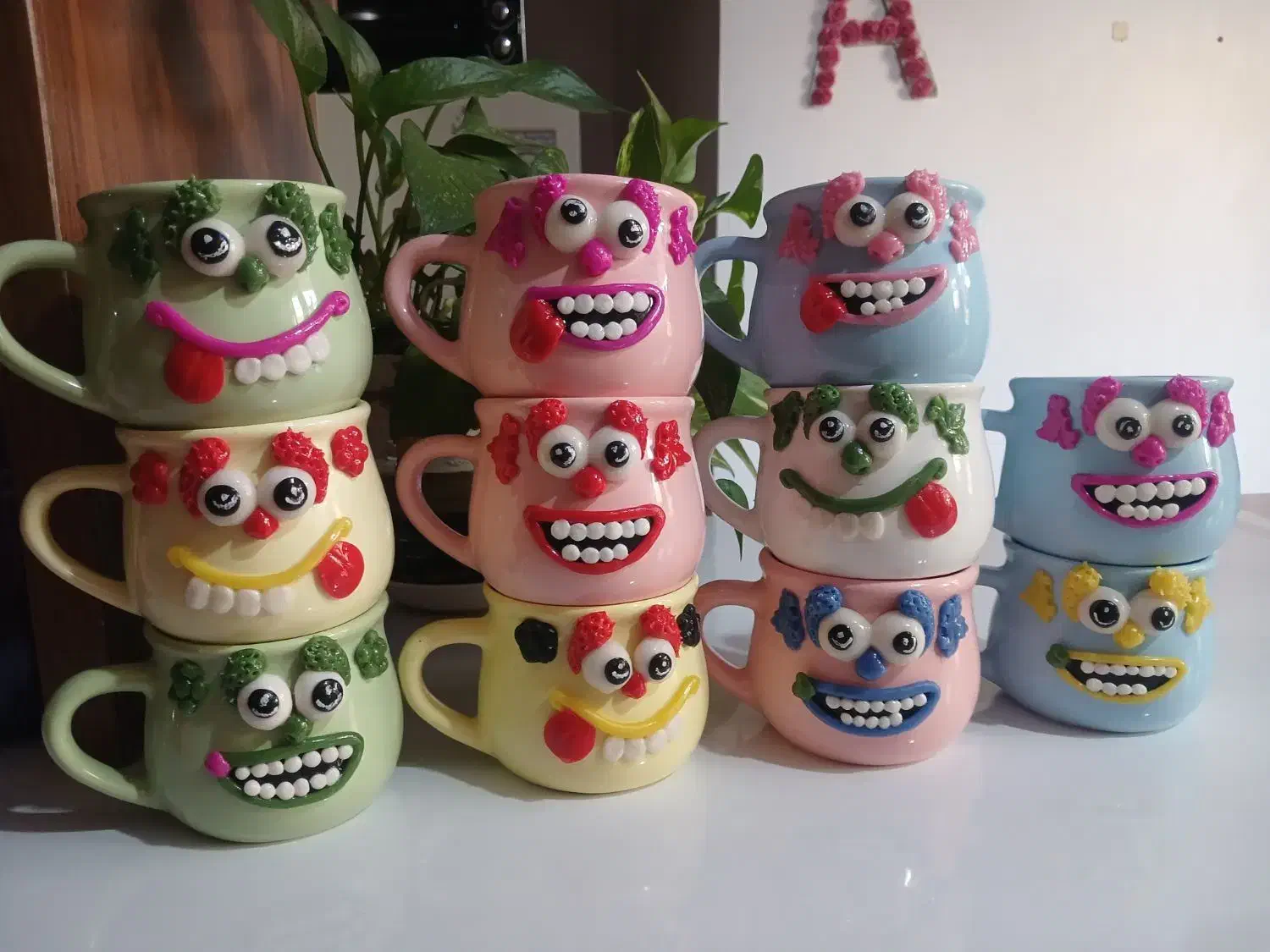 ماگ عمده ساده و عروسکی|ظروف سرو و پذیرایی|ورامین, ورامین|دیوار