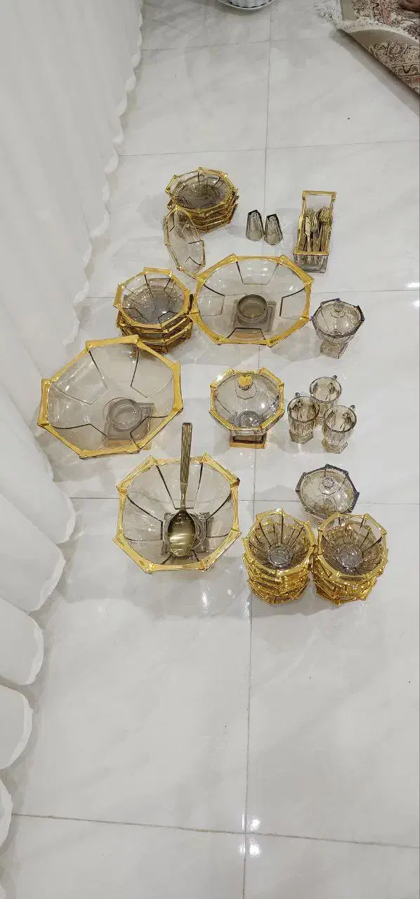 سرویس پذیرایی ۱۲ نفره|ظروف سرو و پذیرایی|مشهد, حضرت حجت|دیوار