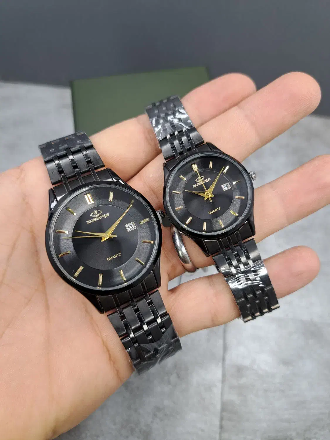 الگانس B فول مشکی خوش رنگ با جذبه شیک|ساعت|اصفهان, قائمیه|دیوار