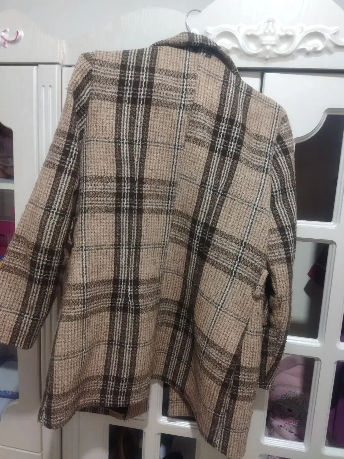 پالتوکتی چهارخونه سایز42|لباس|نظرآباد, رسالت|دیوار