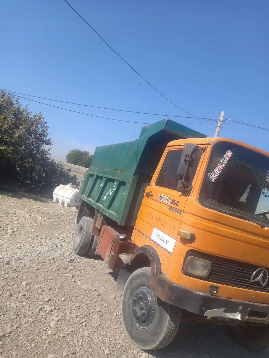 خاور بنز کمپرسی 808|خودرو سنگین|فاریاب, |دیوار