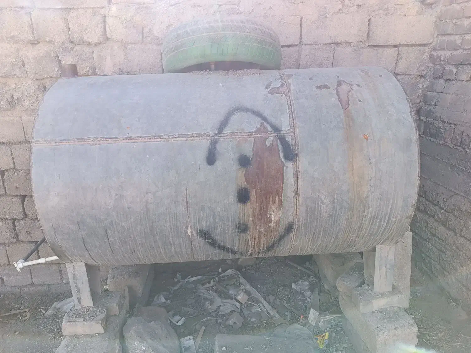 تانگر نفت 1200لیتری|مصالح و تجهیزات ساختمان|سیلوانه, |دیوار