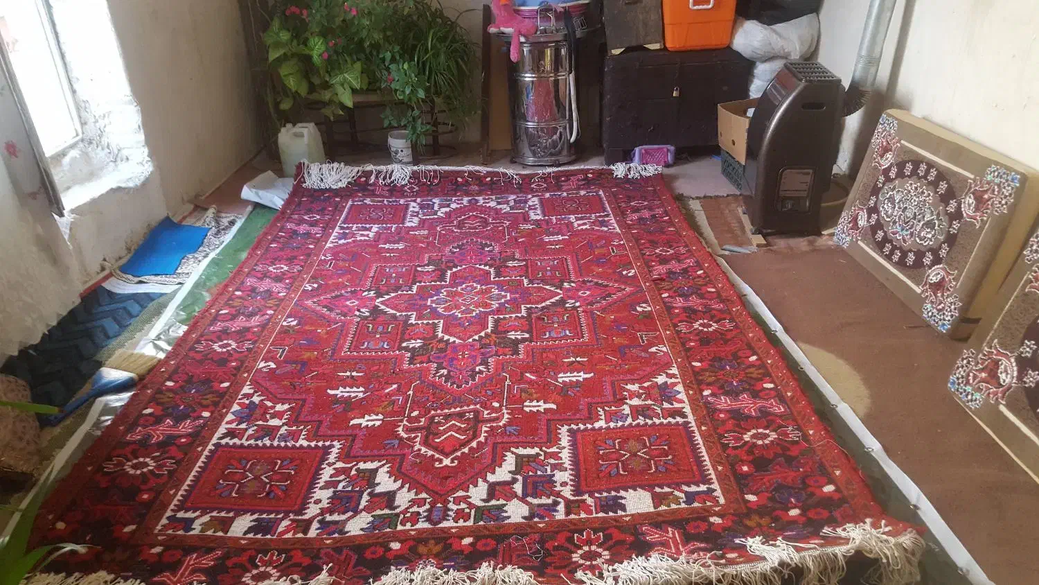 یک جفت فرش چشمزان|فرش|تبریز, |دیوار