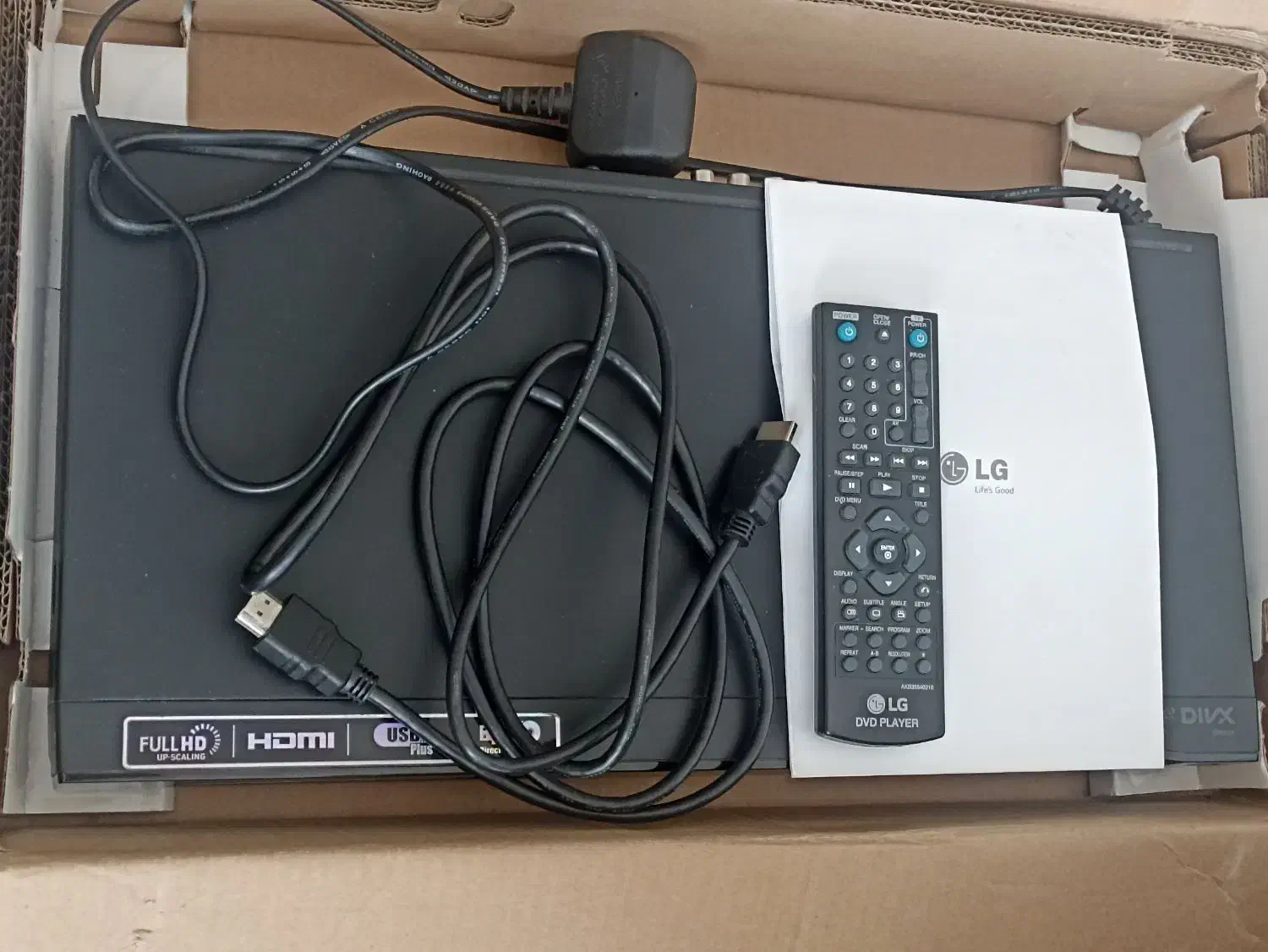 دستگاه دی وی دی ال جی|پخش‌کننده DVD و ویدیو|شیراز, میانرود|دیوار