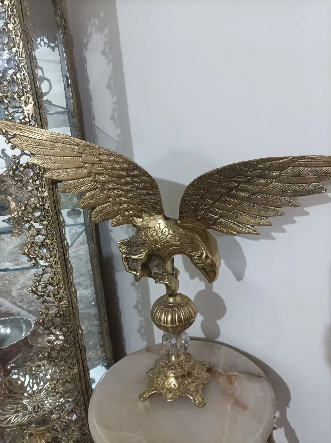 عقاب برنز|مجسمه، تندیس، ماکت|خوی, |دیوار