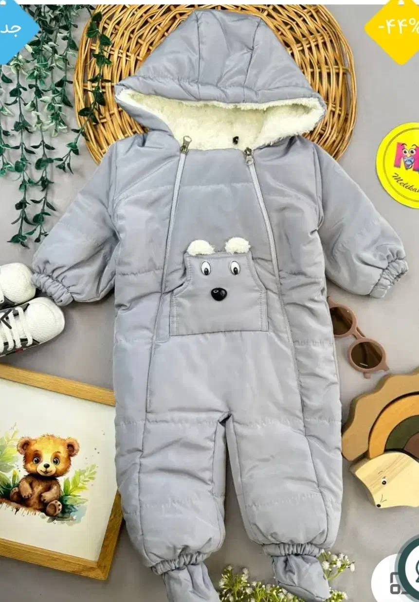 کاپشن سرهمی نو|کفش و لباس بچه|قیدار, |دیوار