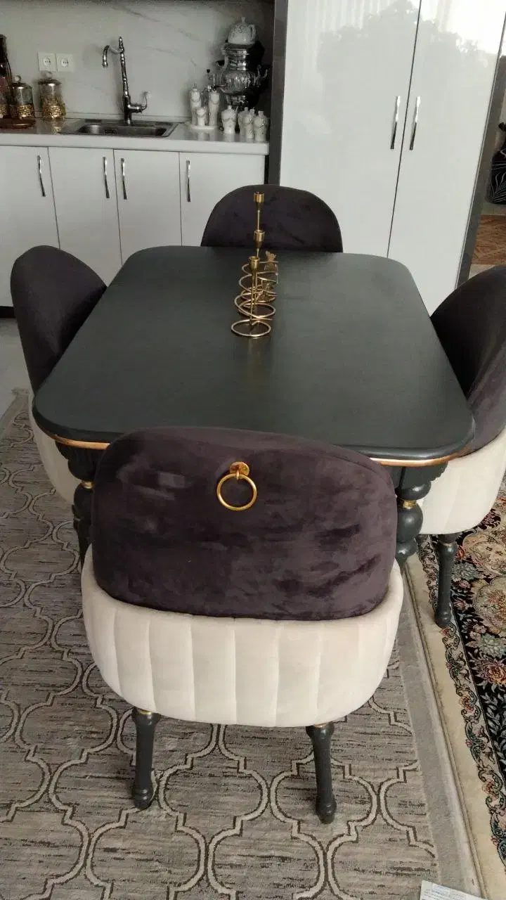 مبلمان چوب راش گرجستان ومیز نهار خوری|مبلمان خانگی و میز عسلی|تربت جام, جامی|دیوار