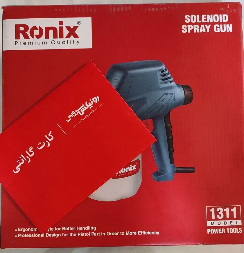 پیستوله رنگ پاشی رونیکس|ابزارآلات|قم, بنیاد|دیوار
