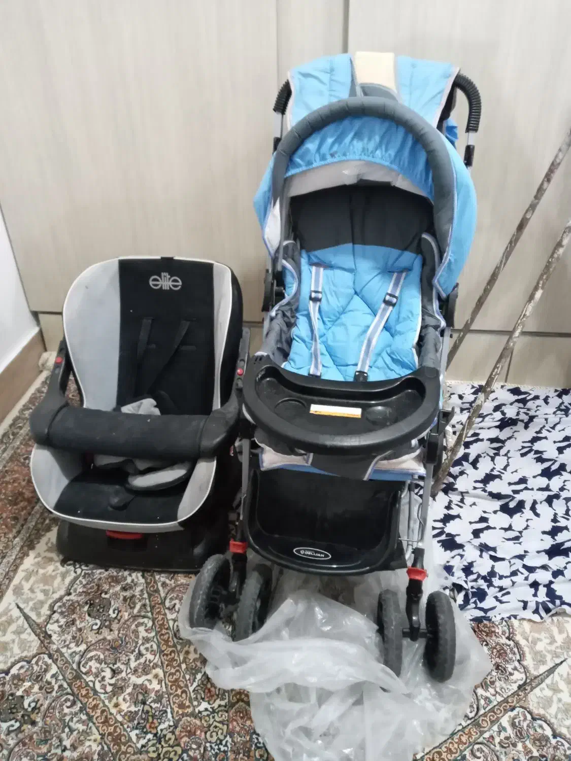 گهواره، کالسکه و صندلی ماشین بچه|کالسکه و لوازم جانبی|کوهدشت, |دیوار