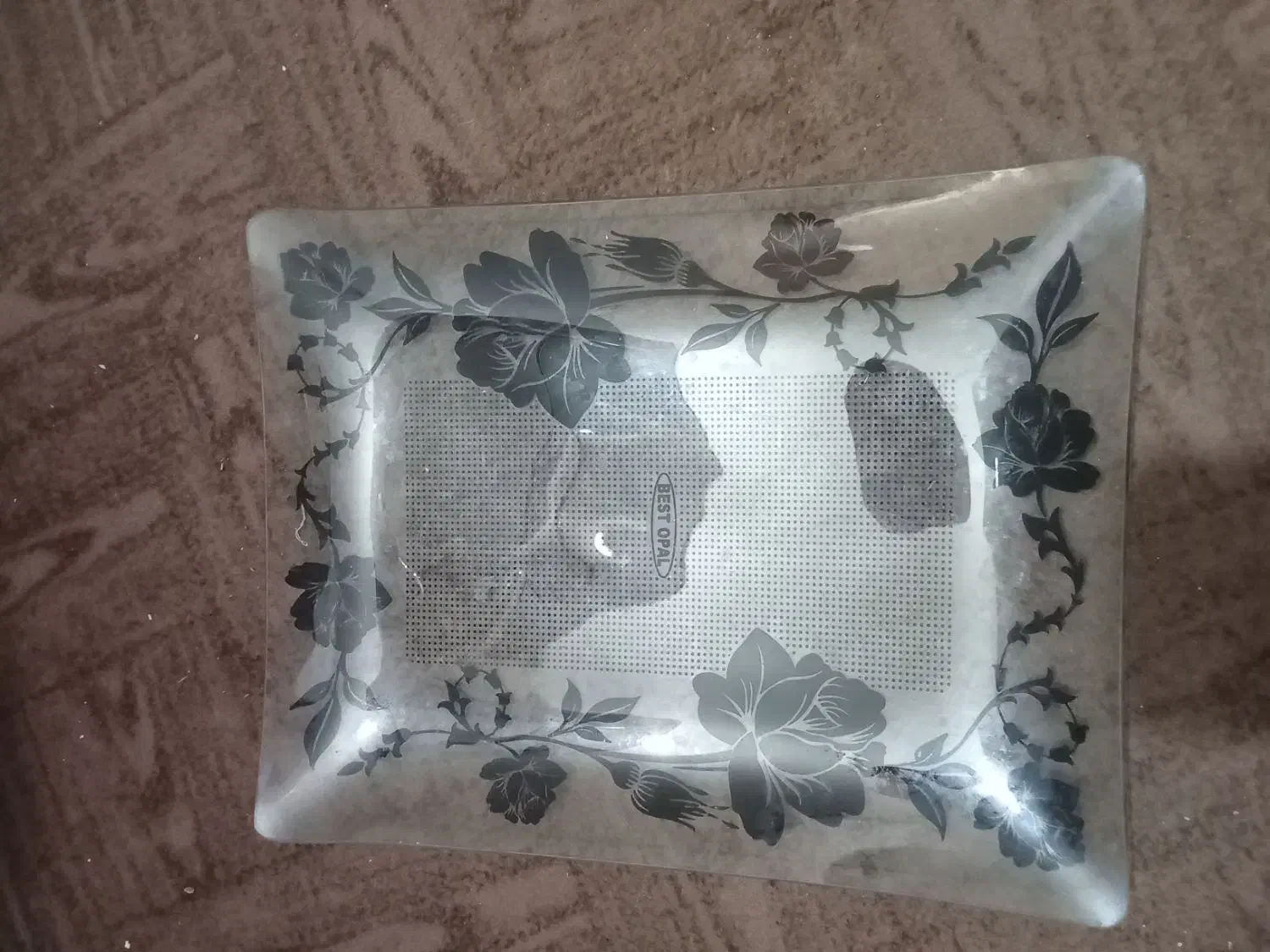 سینی شیشه ای150|ظروف سرو و پذیرایی|قم, ولیعصر|دیوار