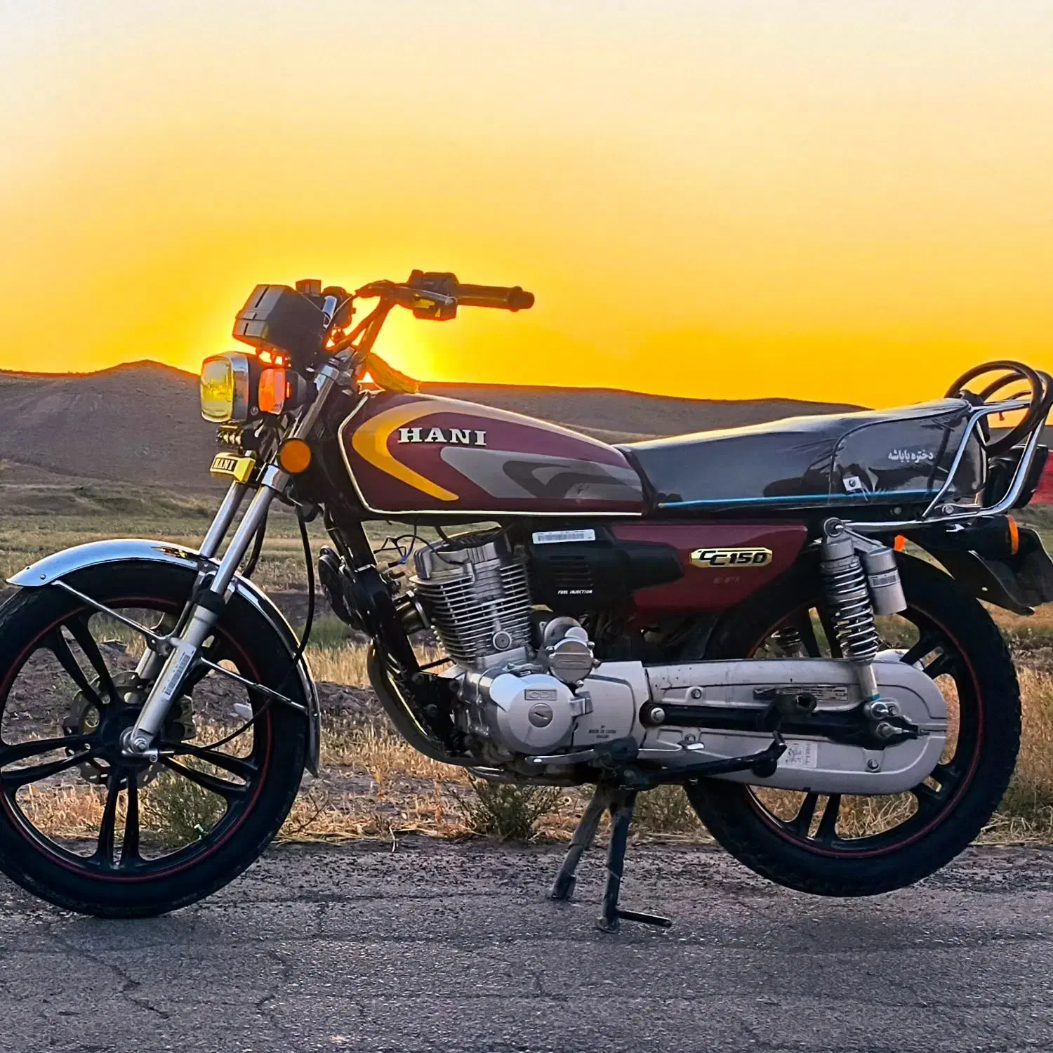 هانی150|موتورسیکلت|مشهد, مقدم|دیوار