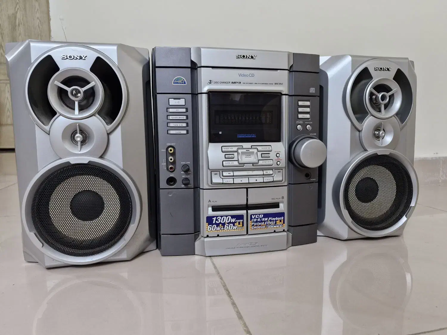 ضبط دو کاست و سی دی خور سونی|سیستم صوتی خانگی|ارومیه, |دیوار