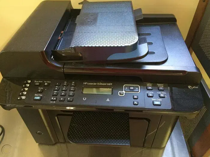 پرینتر چندکاره HP LaserJet 1536dnf  کم‌کار و سالم|پرینتر، اسکنر، کپی، فکس|شاهین‌شهر, خانه کارگر|دیوار