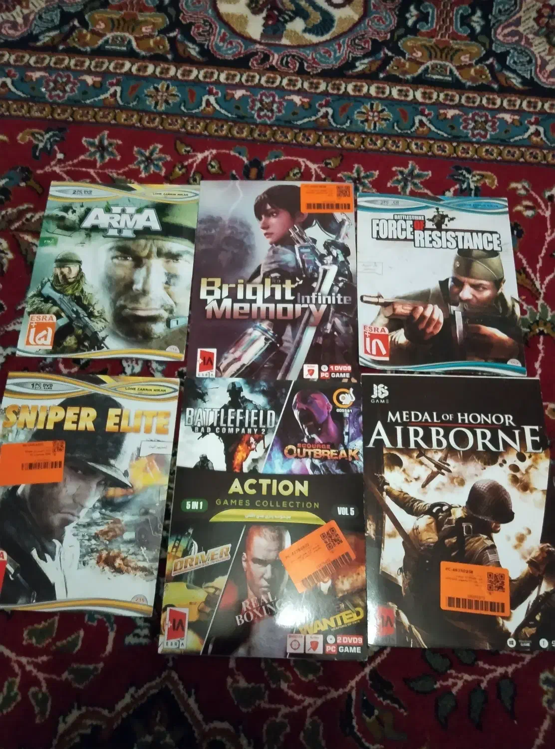 58 عدد بازی کامپیوتری|کنسول، بازی ویدئویی و آنلاین|همدان, |دیوار