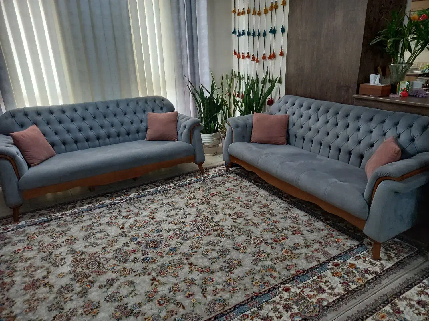 مبل ۸نفره چستر|مبلمان خانگی و میز عسلی|آفتاب, |دیوار