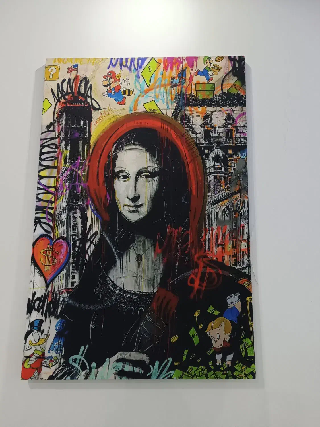 تابلو پارچه ای|تابلو، نقاشی، عکس|اندیشه, شهرک مریم|دیوار